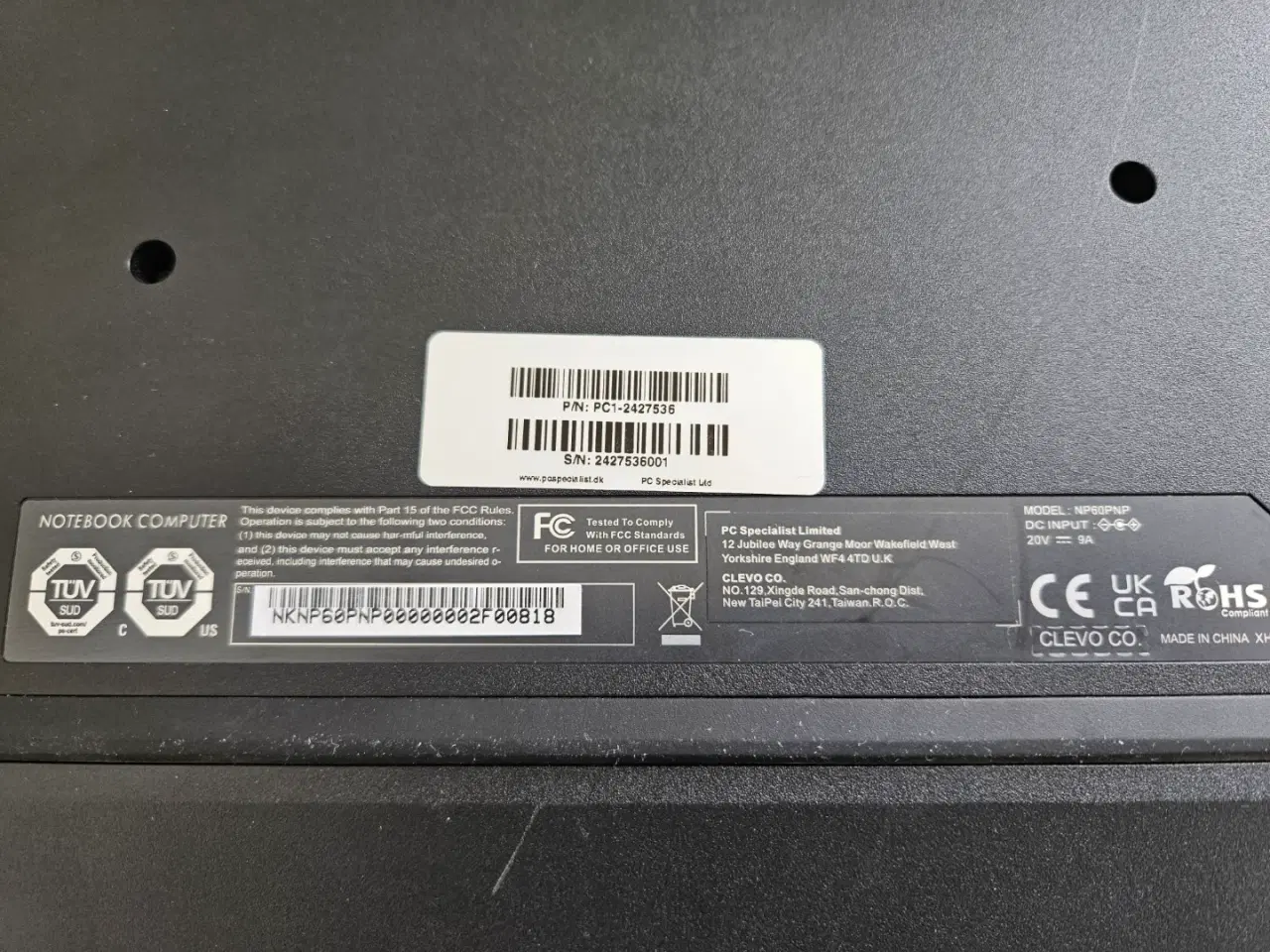 Billede 4 - PC Specialist – i7-12700H / RTX 3060 / 32GB RAM