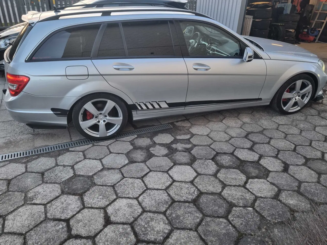 Billede 10 - Billige fede 5x112 18" mercedes fælge med sommer