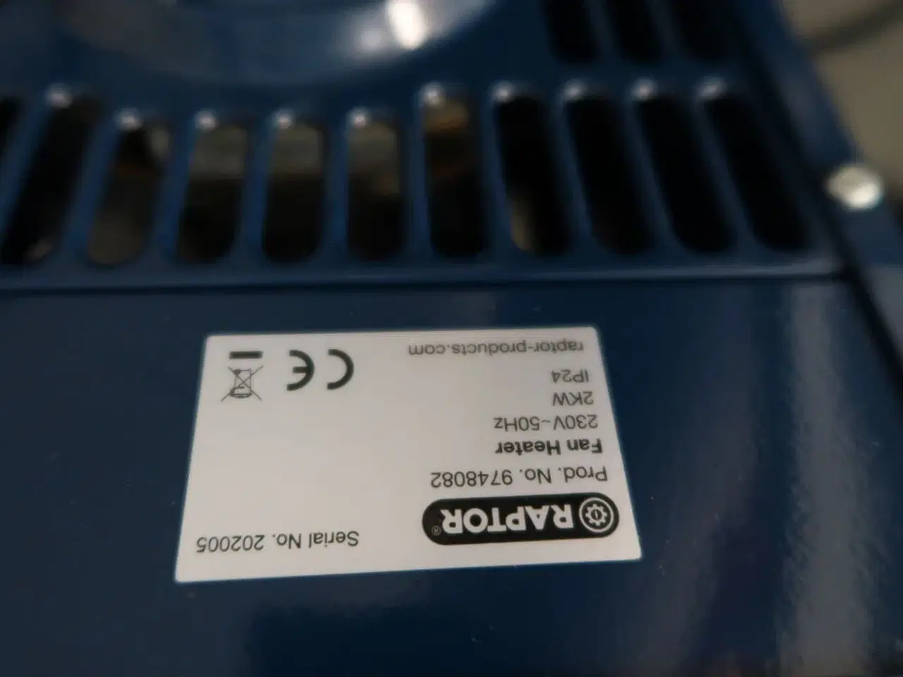 Billede 3 - Varmeblæser RAPTOR