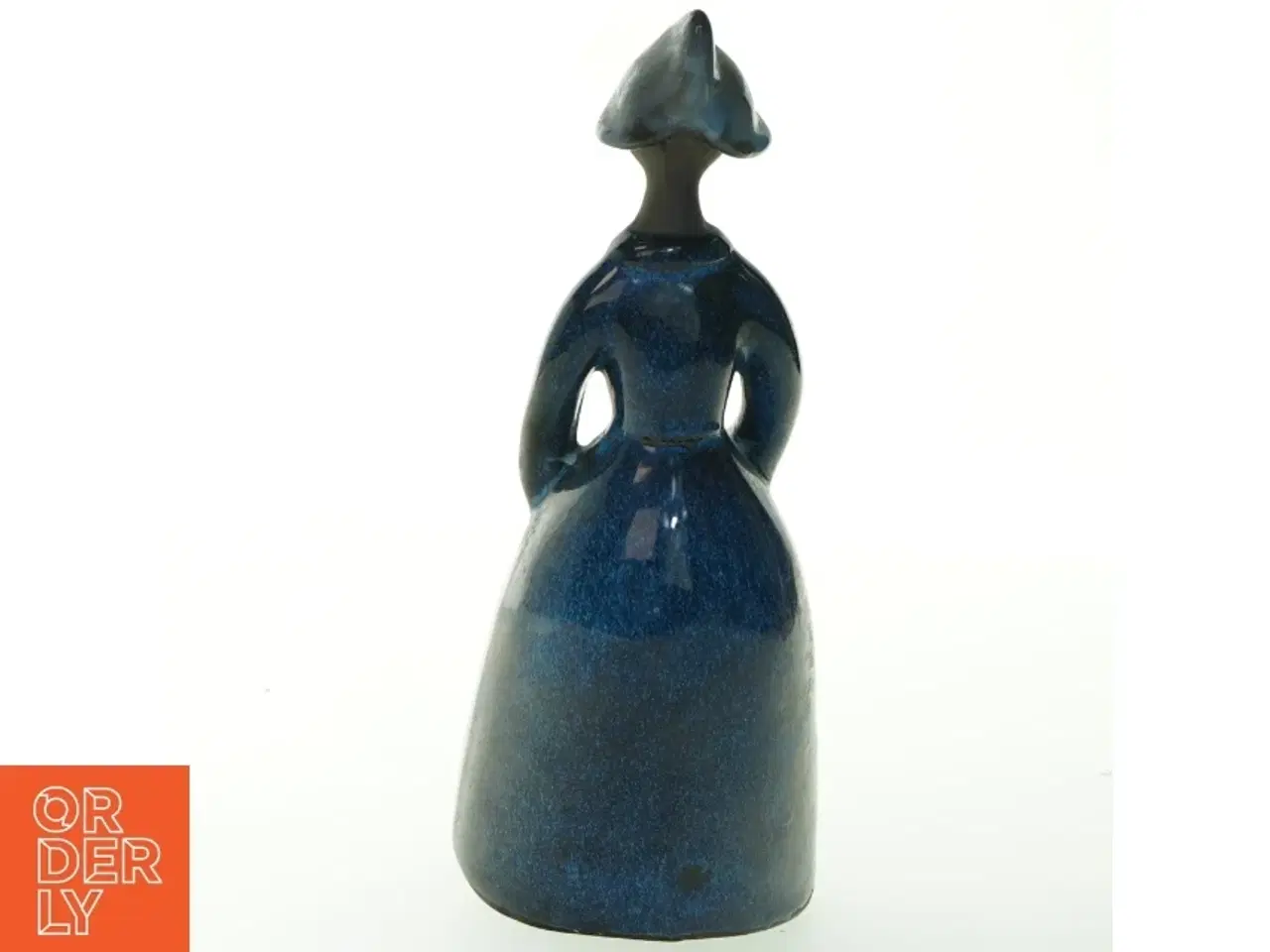 Billede 5 - Keramikfigur af kvinde (str. 28 cm)