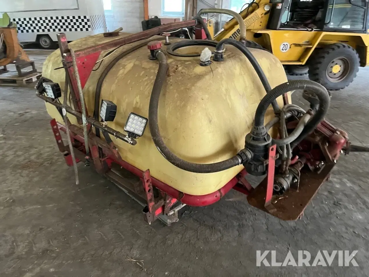 Billede 1 - Gødningstank 1500 liter Hardi frontmonteret