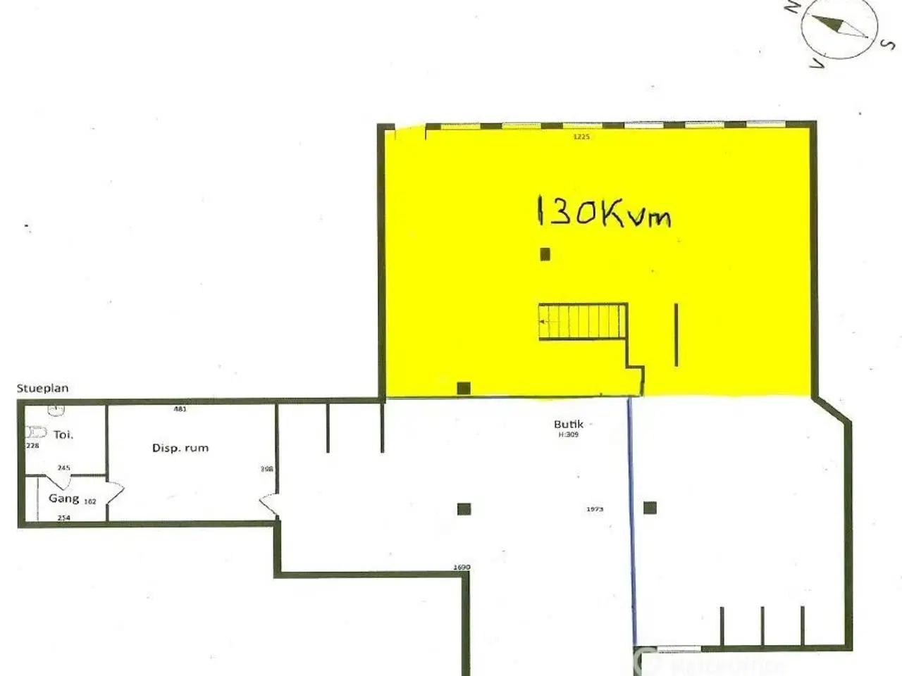 Billede 11 - Butikslejemål med stor profilering i Viborg Centrum - i alt 130 kvm