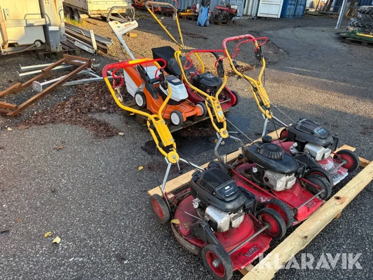 Billede 1 - Blandet lot plæneklipper - 5 styks