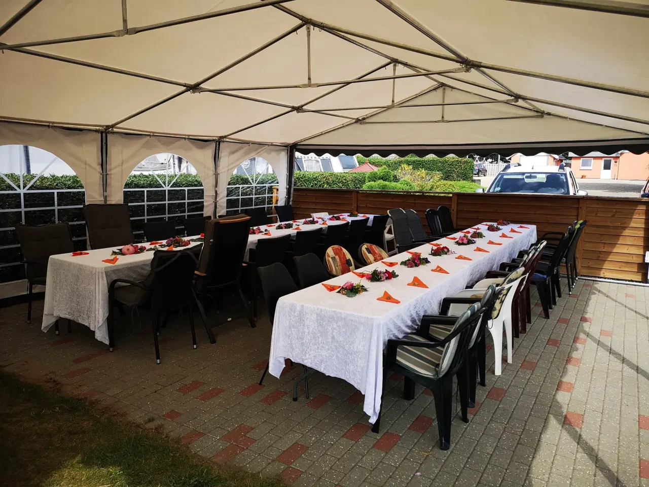 Billede 2 - Partytele 6x8 PVC