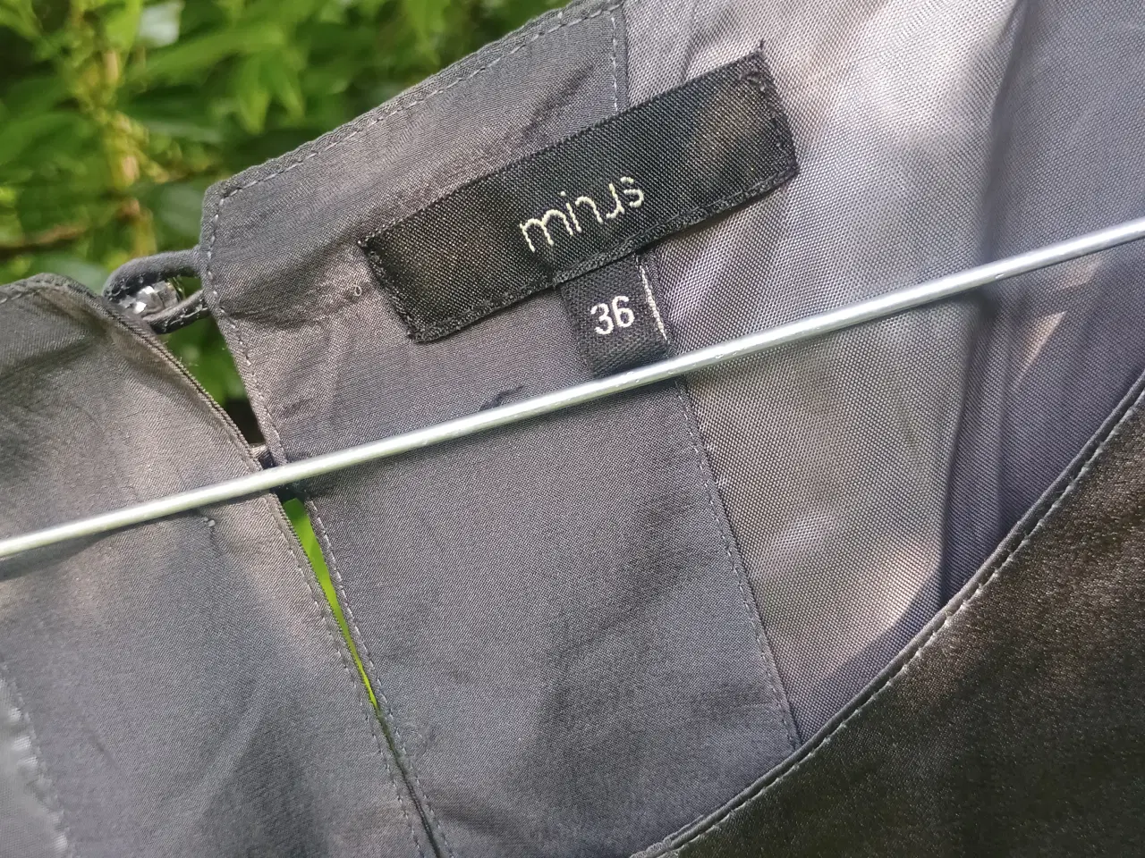 Billede 9 - Minus kjole, small grå, med kort ærme