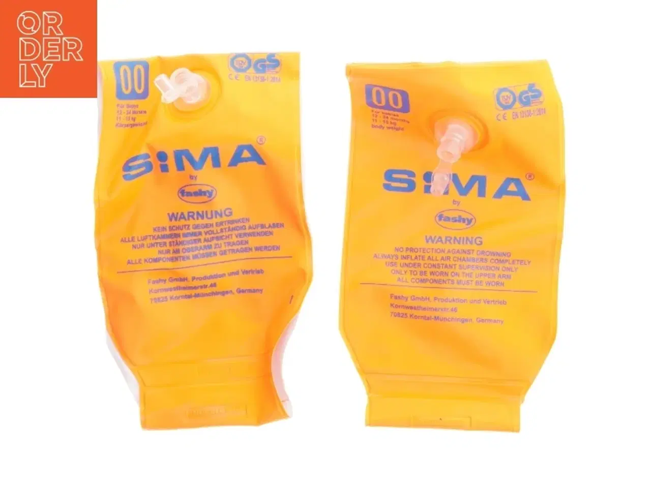 Billede 2 - Svømmevinger til børn fra Fashy (str. 11-15 kg)