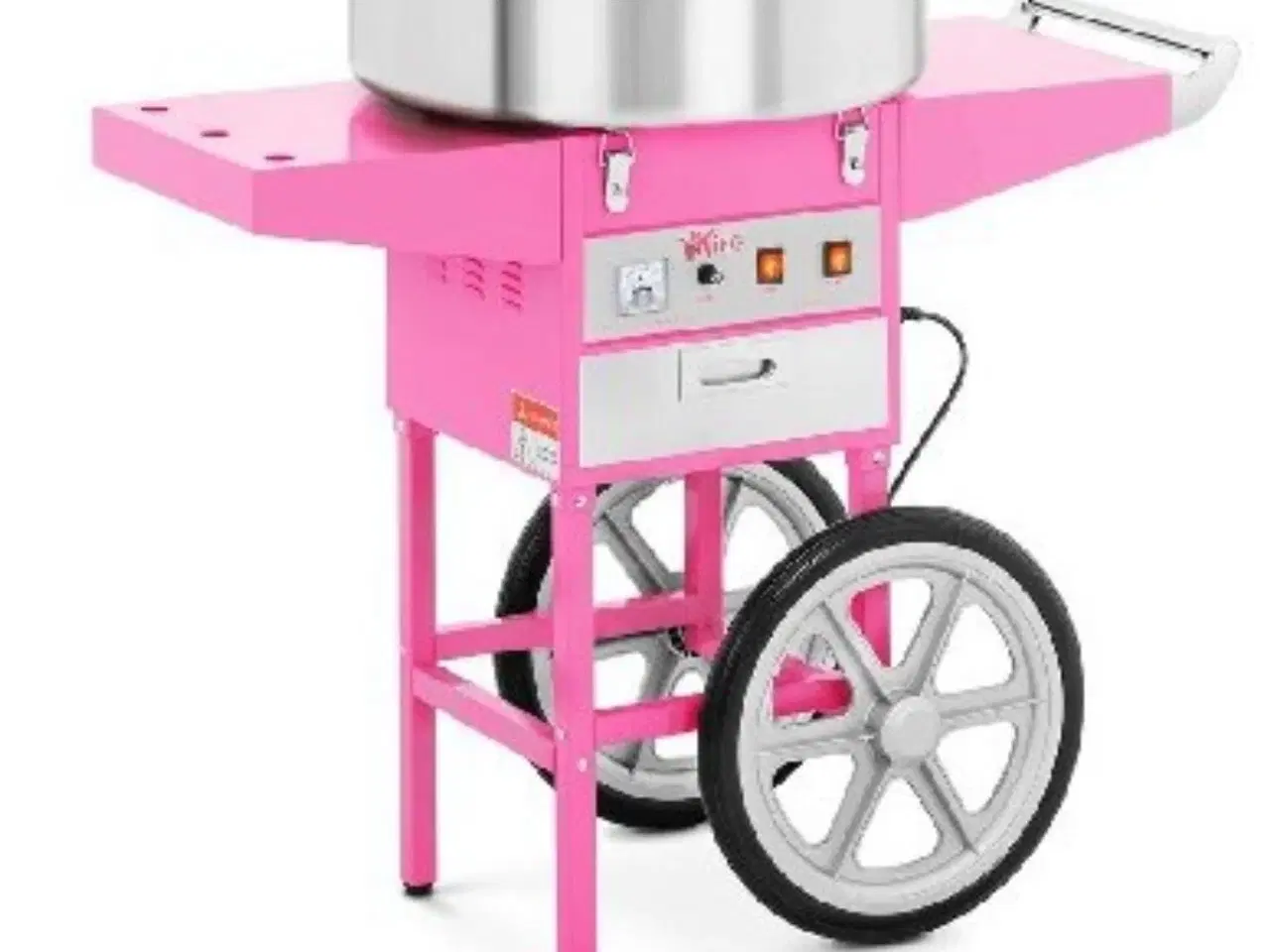 Billede 1 - Candyfloss maskine på vogn (udlejes)
