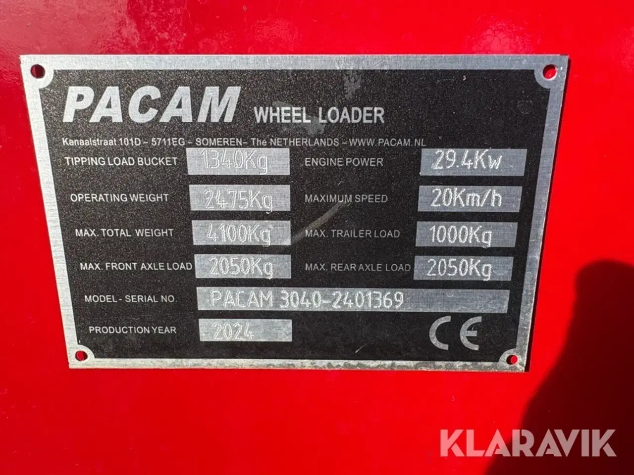 Billede 5 - Minilæsser Pacam 3040