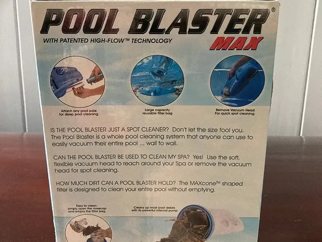 Billede 2 - Pool Blaster MAX - bundsuger til swimmingpool