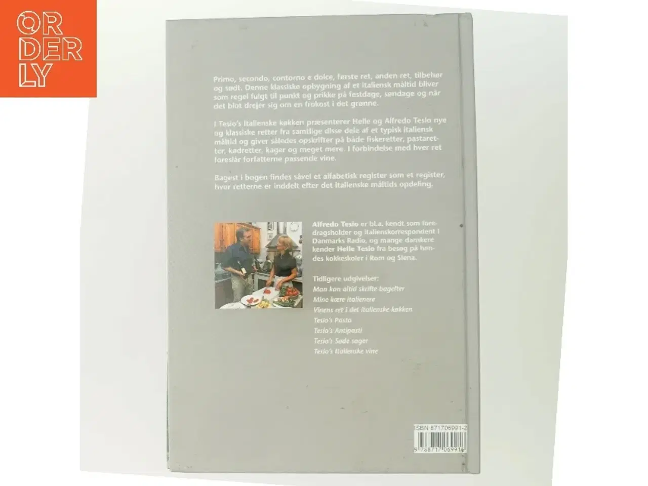 Billede 3 - Tesio&#39;s italienske køkken : primo, secondo, contorno e dolce (Bog)