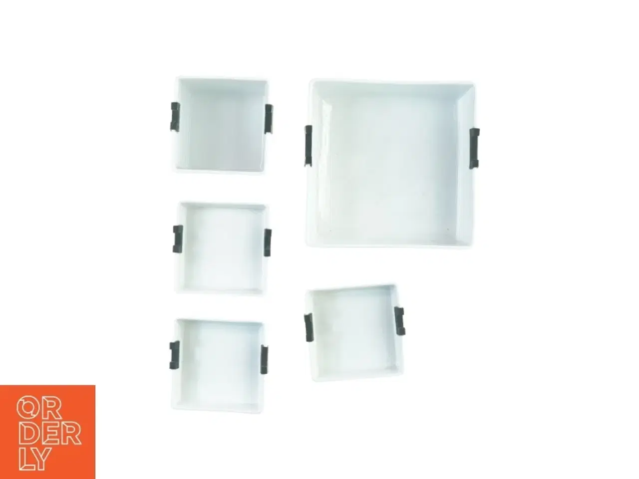 Billede 2 - Firkantede skåle fra Zone (str. 21 gang i 8 cm og 12 x 8 cm og 12 x 3 cm)