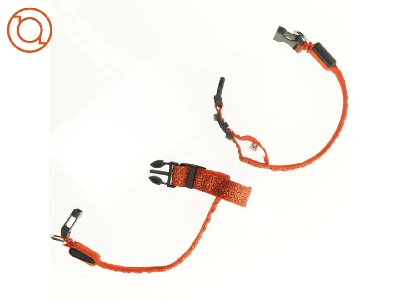 Billede 6 - Røde hundehalsbånd (str. 40 cm m) med blinkende rødt lys som kan tændes og slukkes