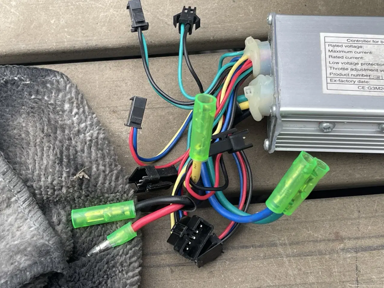 Billede 5 - sælges et helt sæt til en elcykel 36 volt system