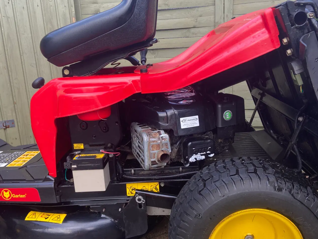 Billede 6 - Wolf Garten/ MTD Mini Rider med Opsamler