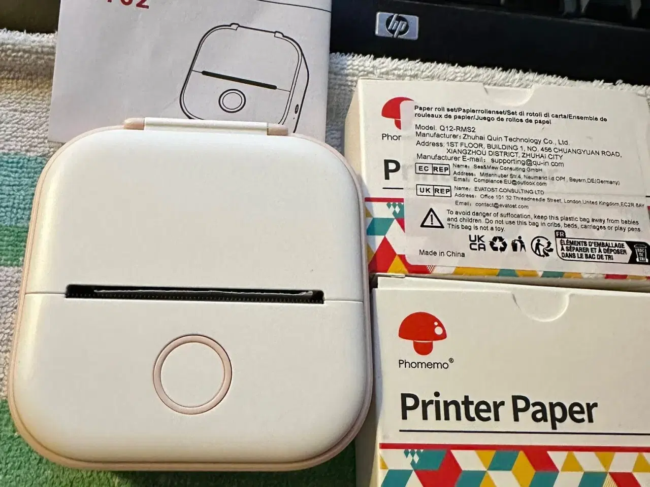 Billede 1 - Printer til mobil lyserød