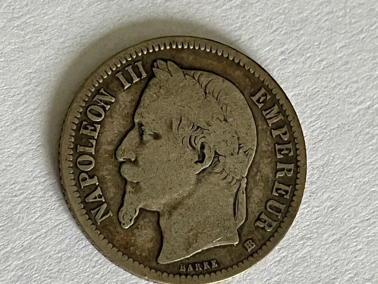 Billede 2 - 1 Franc France 1866