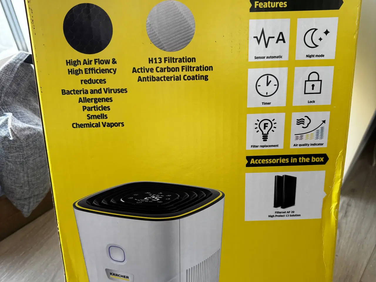 Billede 2 - Kärcher AF 20 luftrenser