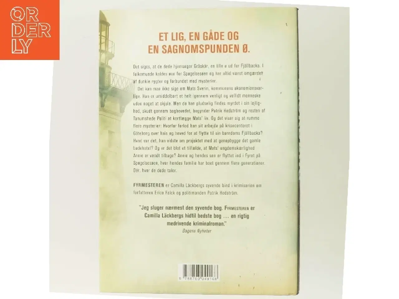 Billede 3 - Fyrmesteren : kriminalroman af Camilla Läckberg (Bog)