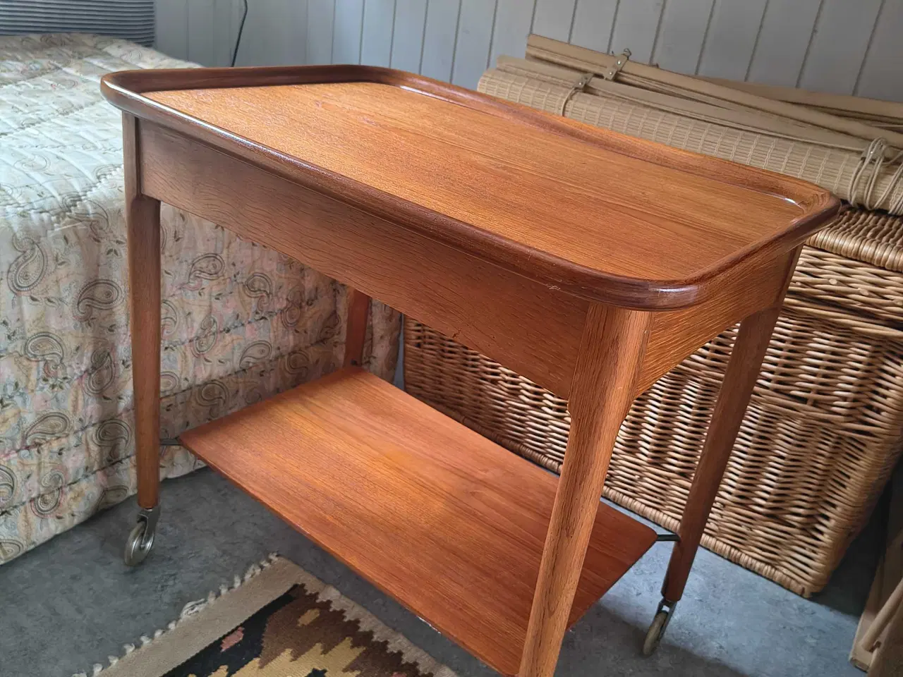 Billede 6 - Bakkebord i teaktræ 