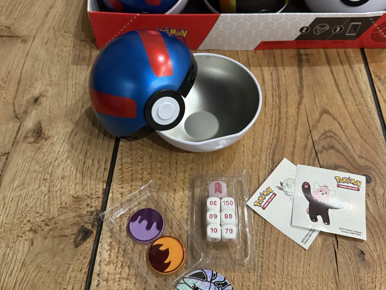 Billede 2 - Pokeball tins m. Tilbehør (uden kort)