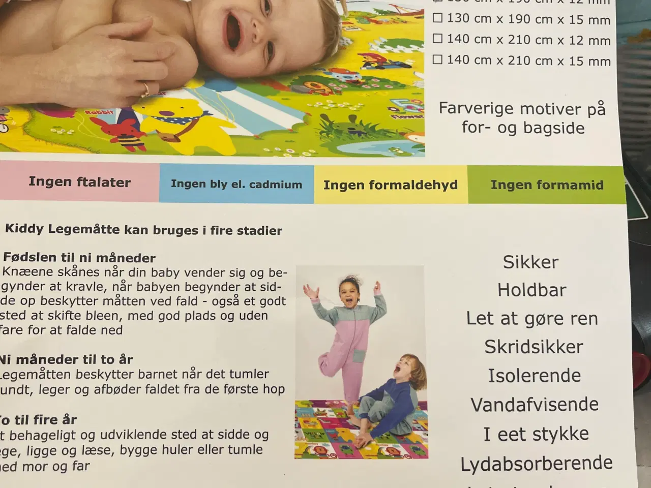 Billede 3 - Legetæppe 