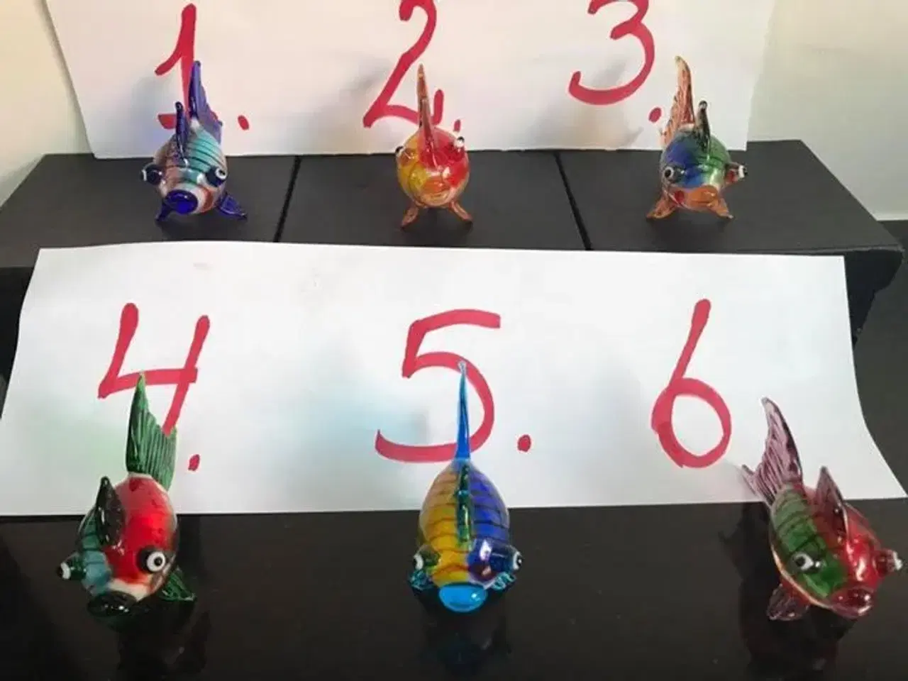 Billede 5 - Figurer i murano glas