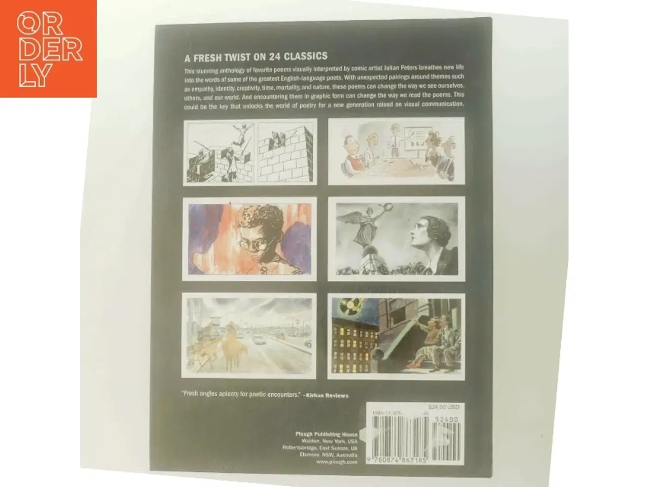 Billede 3 - Poems to See by af Julian Peters (Bog)