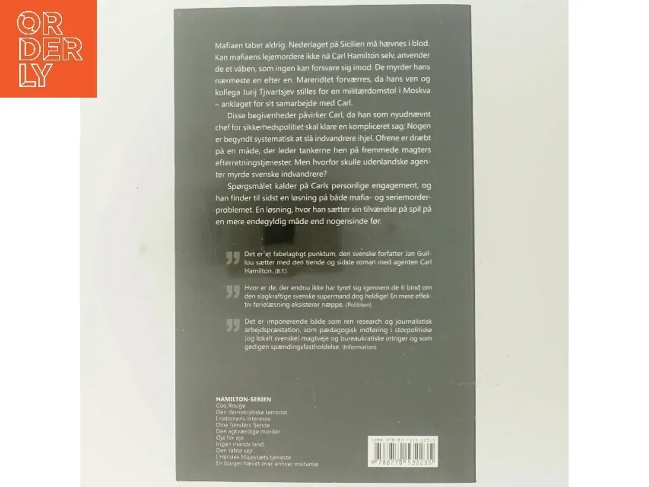 Billede 3 - En borger hævet over enhver mistanke af Jan Guillou (Bog)