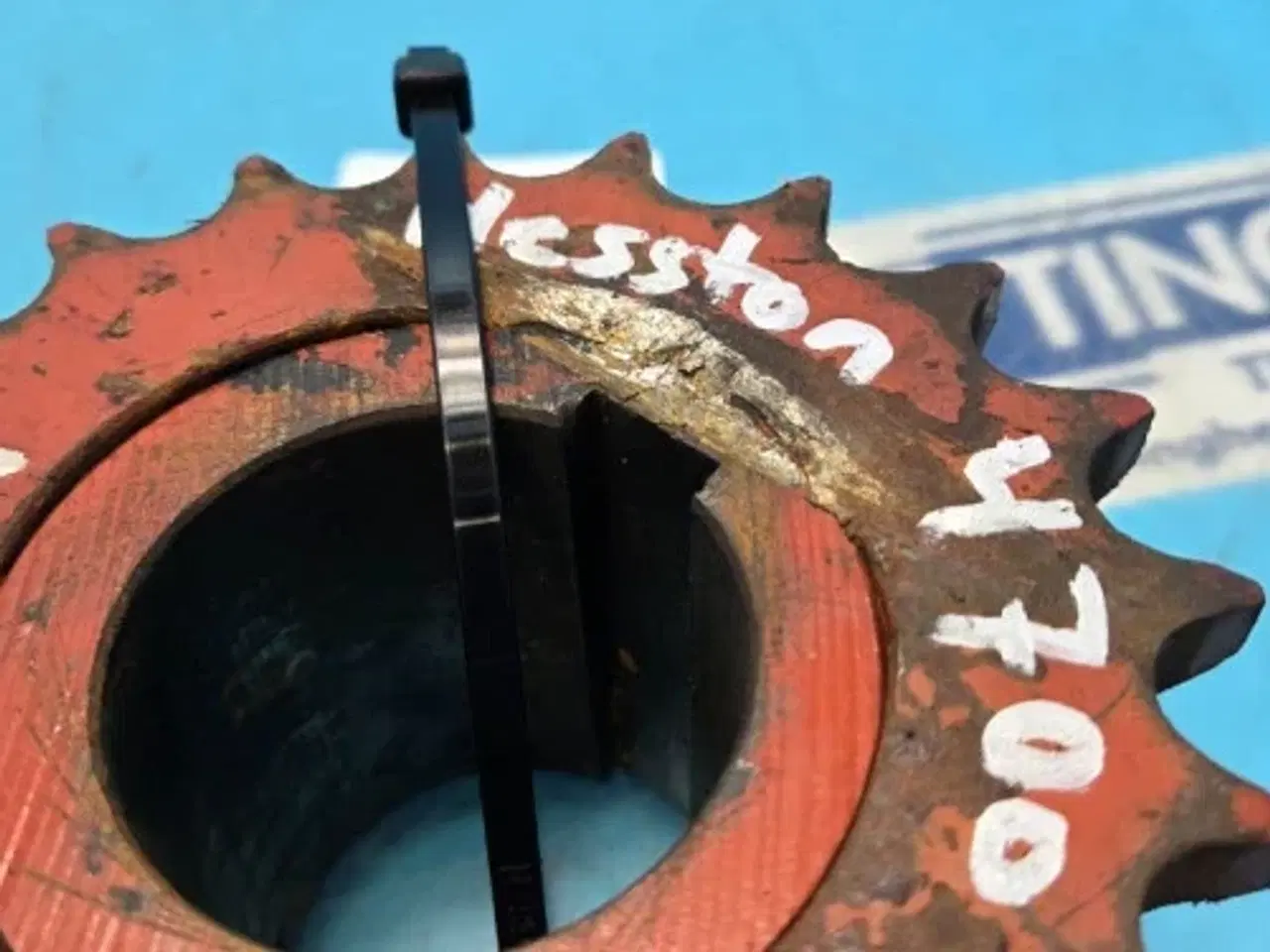 Billede 4 - Hesston 4700 Kædehjul 700607729