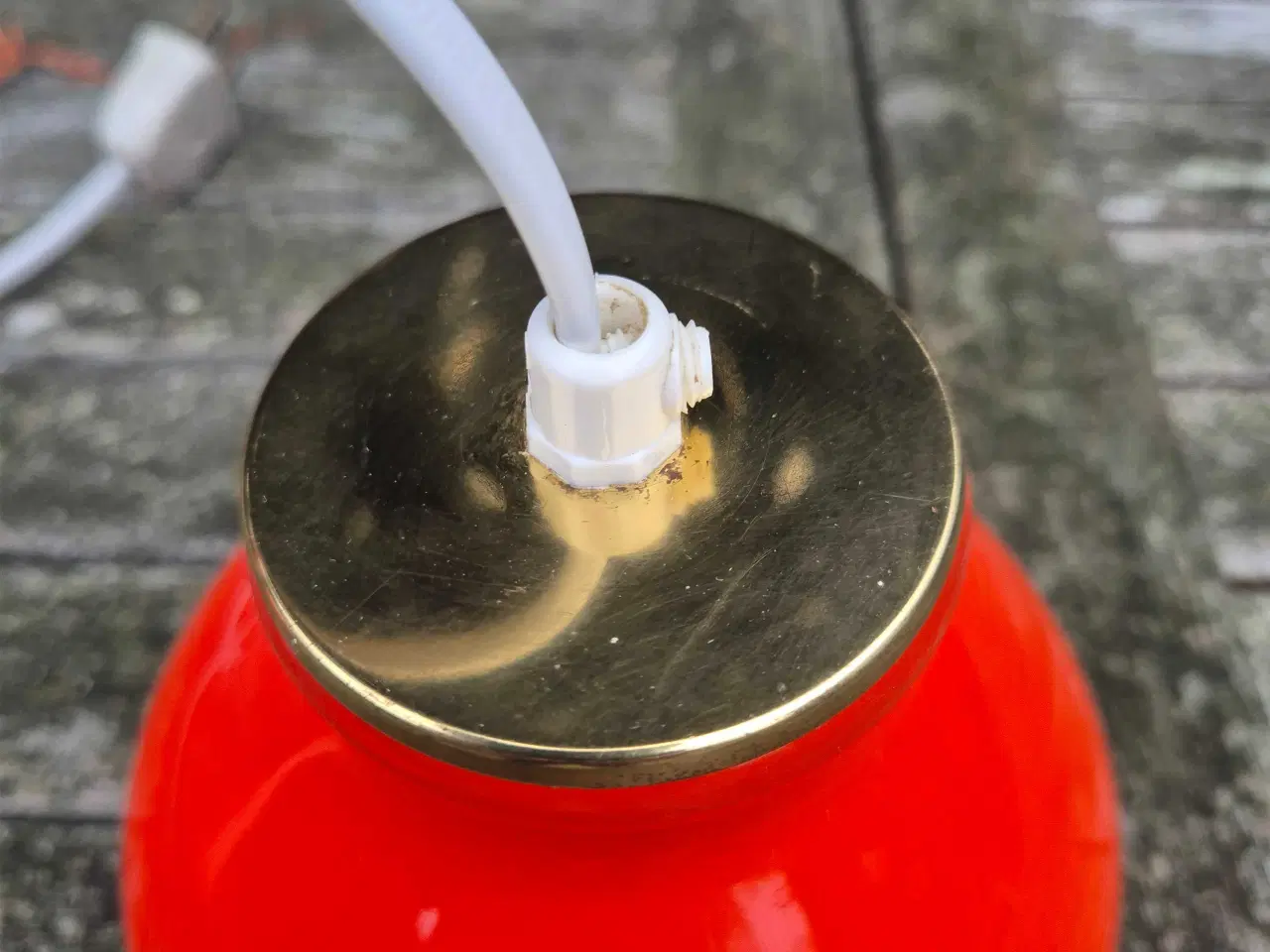 Billede 9 - Klassisk væglampe fra Holmegaard 