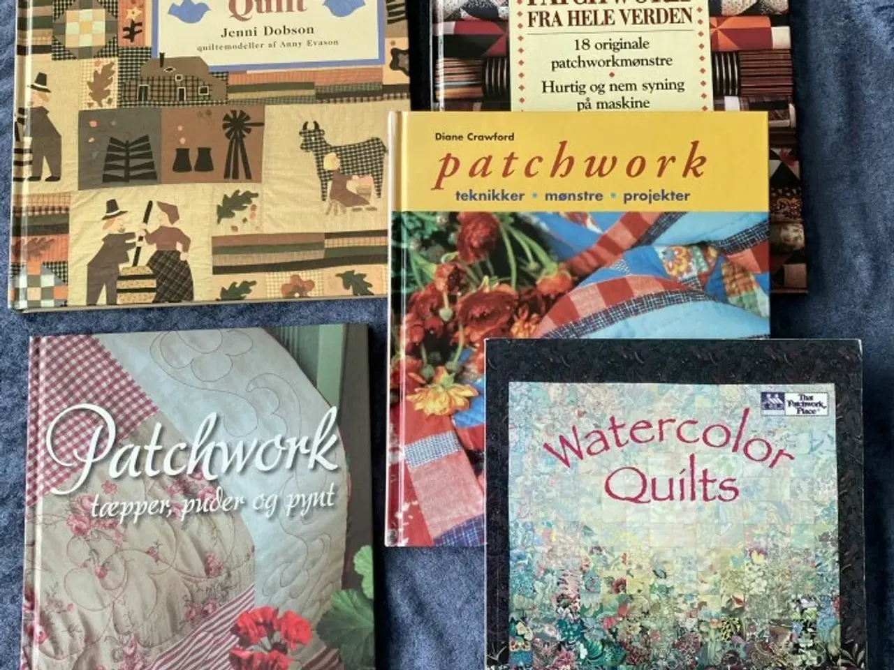 Billede 5 - Patchwork – se pris på hver bog under beskrivelsen