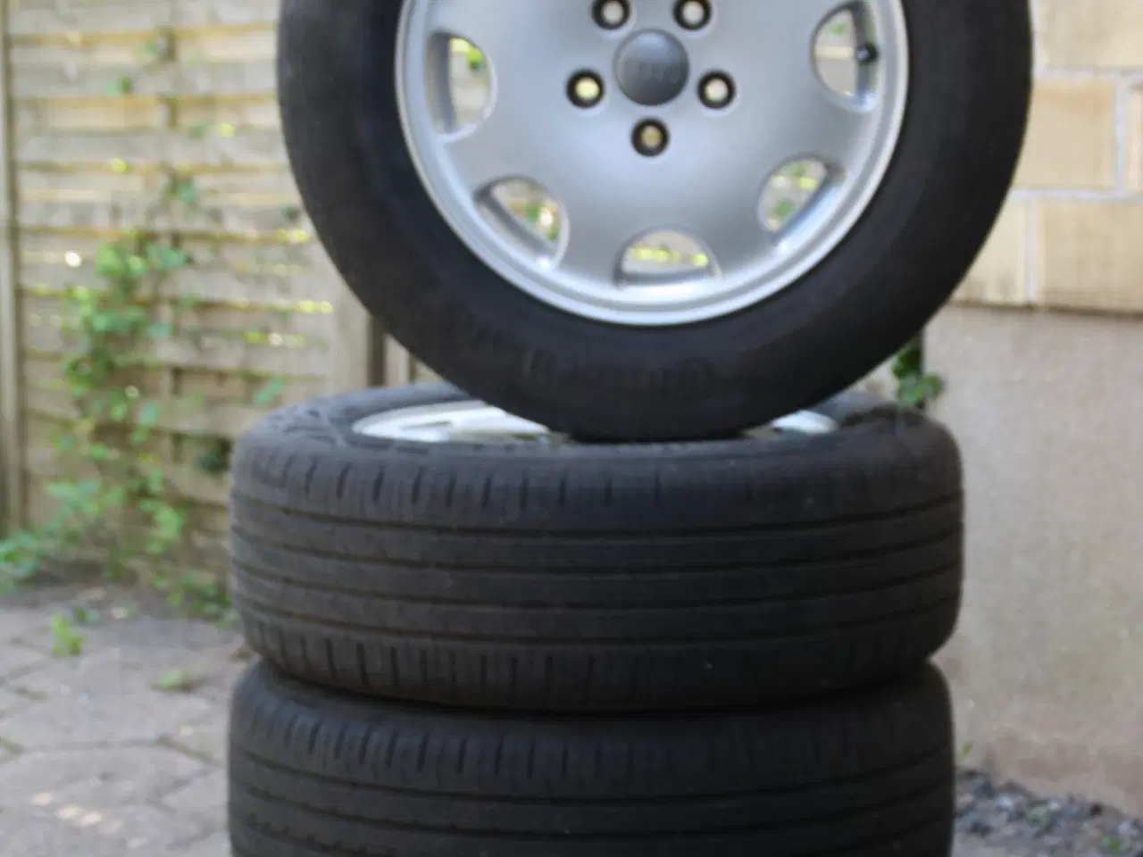 Billede 1 - Audi A4 B5 original 15" alufælge med Sommerdæk