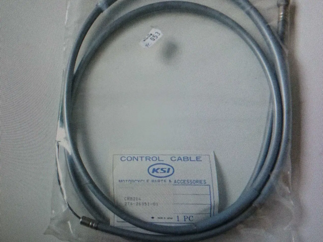 Billede 1 - Bag br, kabel Yamaha Passola