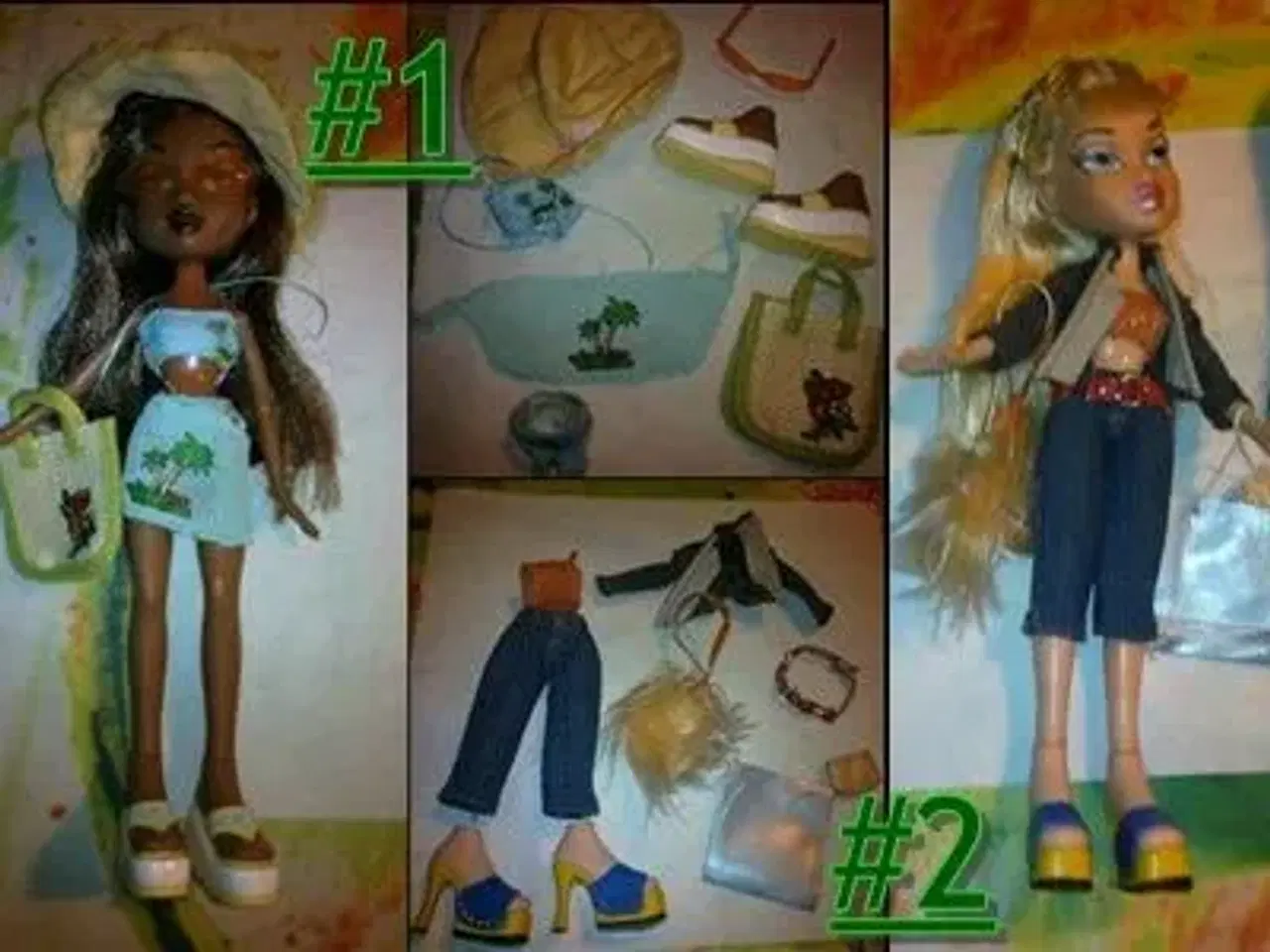 Billede 1 - Bratz - Fashion Pack, Shoe Pack og bil