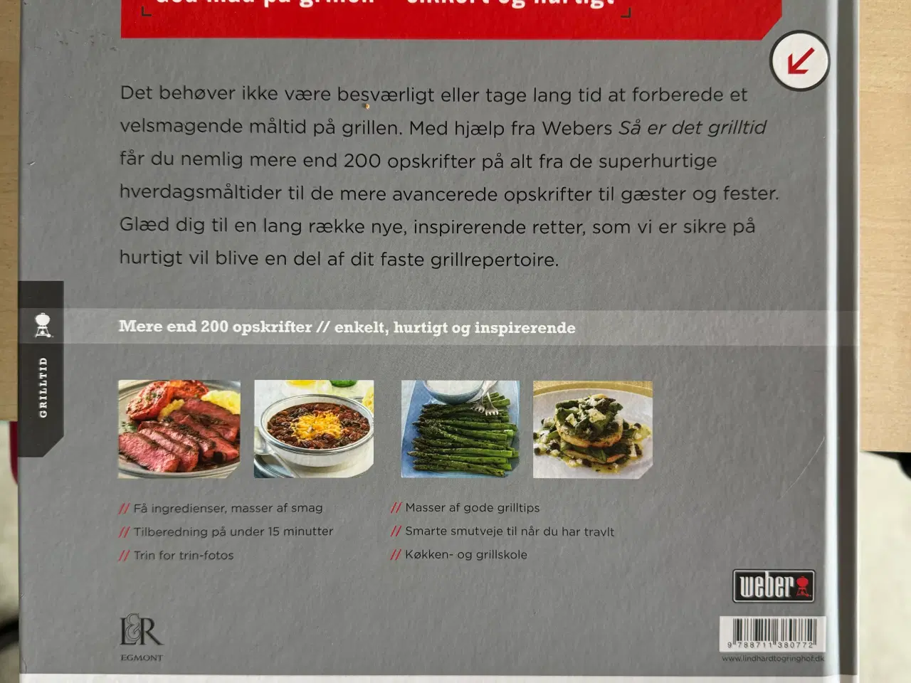 Billede 2 - Grill bog Weber 