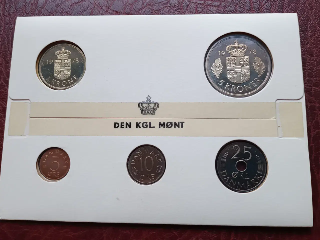 Billede 2 - Kgl. Møntsæt 1978 i flot kvalitet.