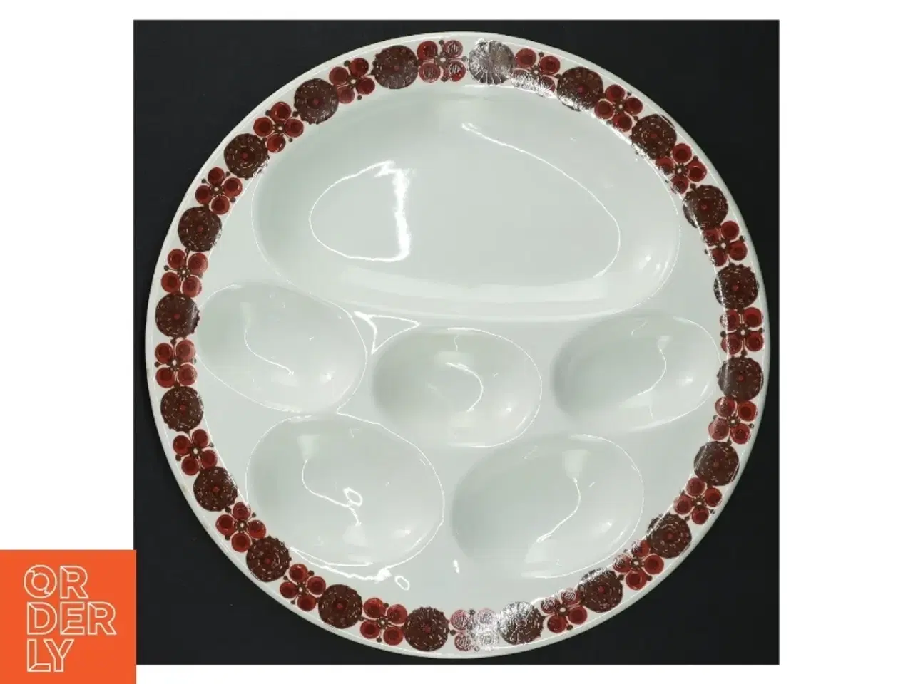 Billede 3 - Porcelæns fad med ruminddeling fra Turi-design (str. Ø. 23,5 cm)
