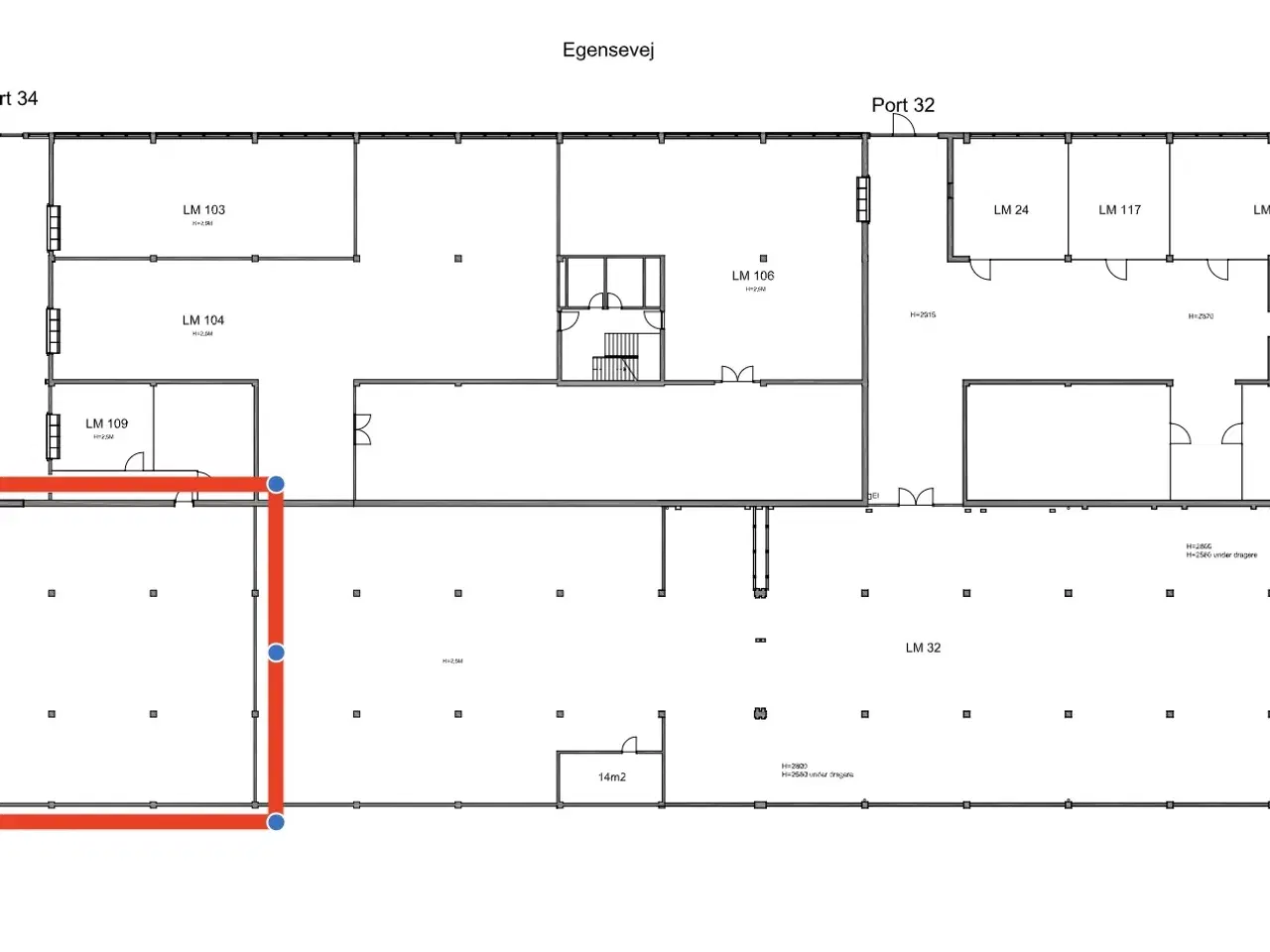 Billede 15 - Indflytningsklart lager med portadgang i Kastrup