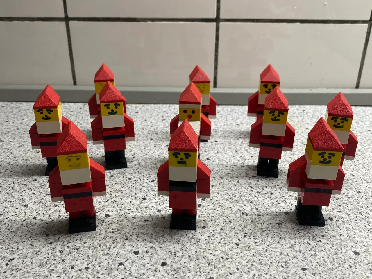 Billede 1 - Lego julemænd 