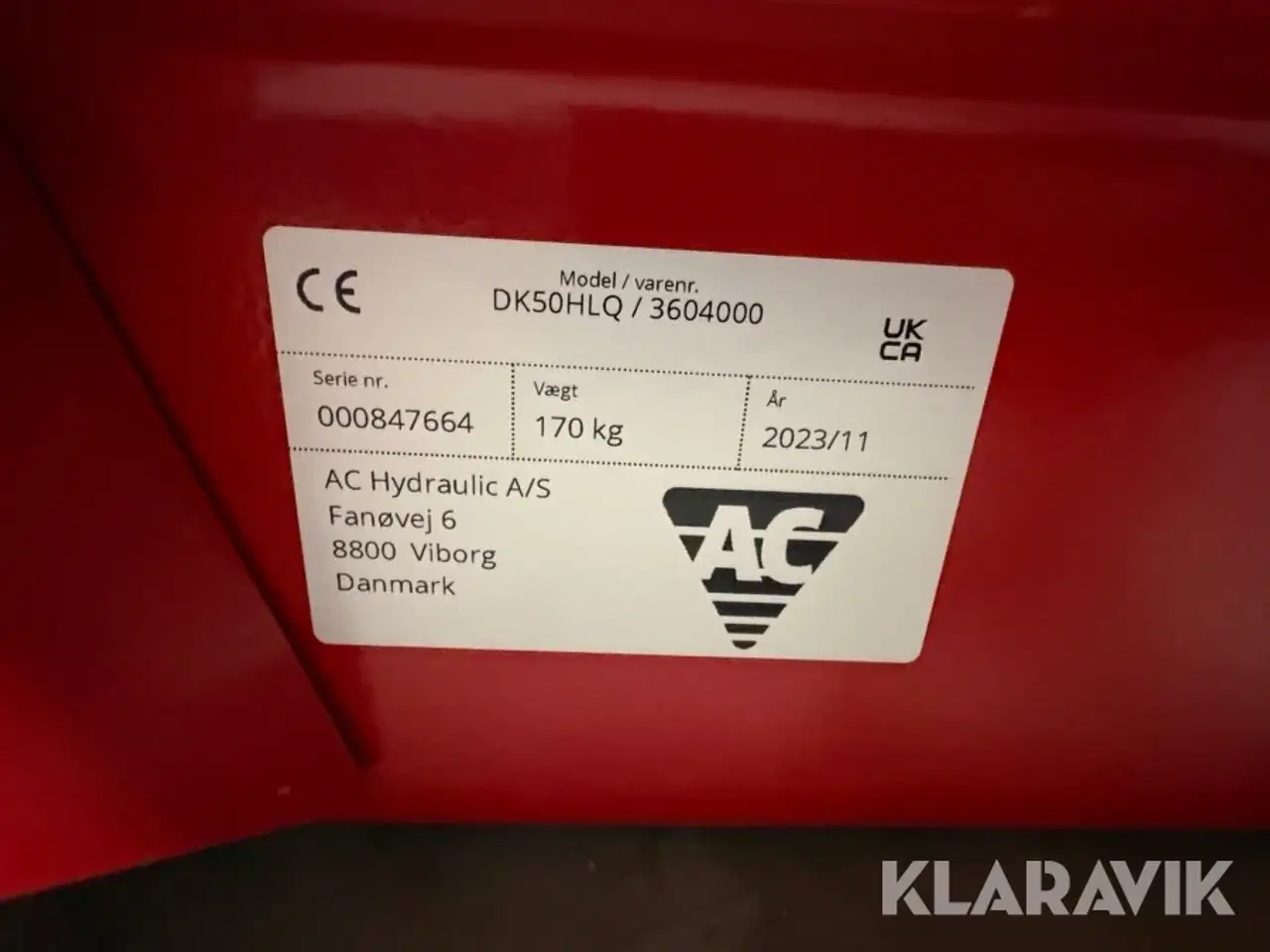 Billede 12 - Donkraft AC DK50HLQ til 5T-lastbil