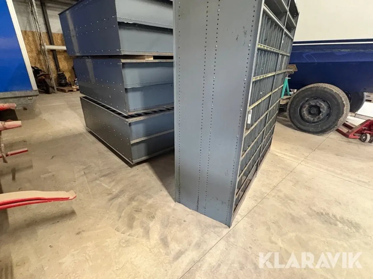 Billede 8 - Opbevaringsreol stål 5sæt