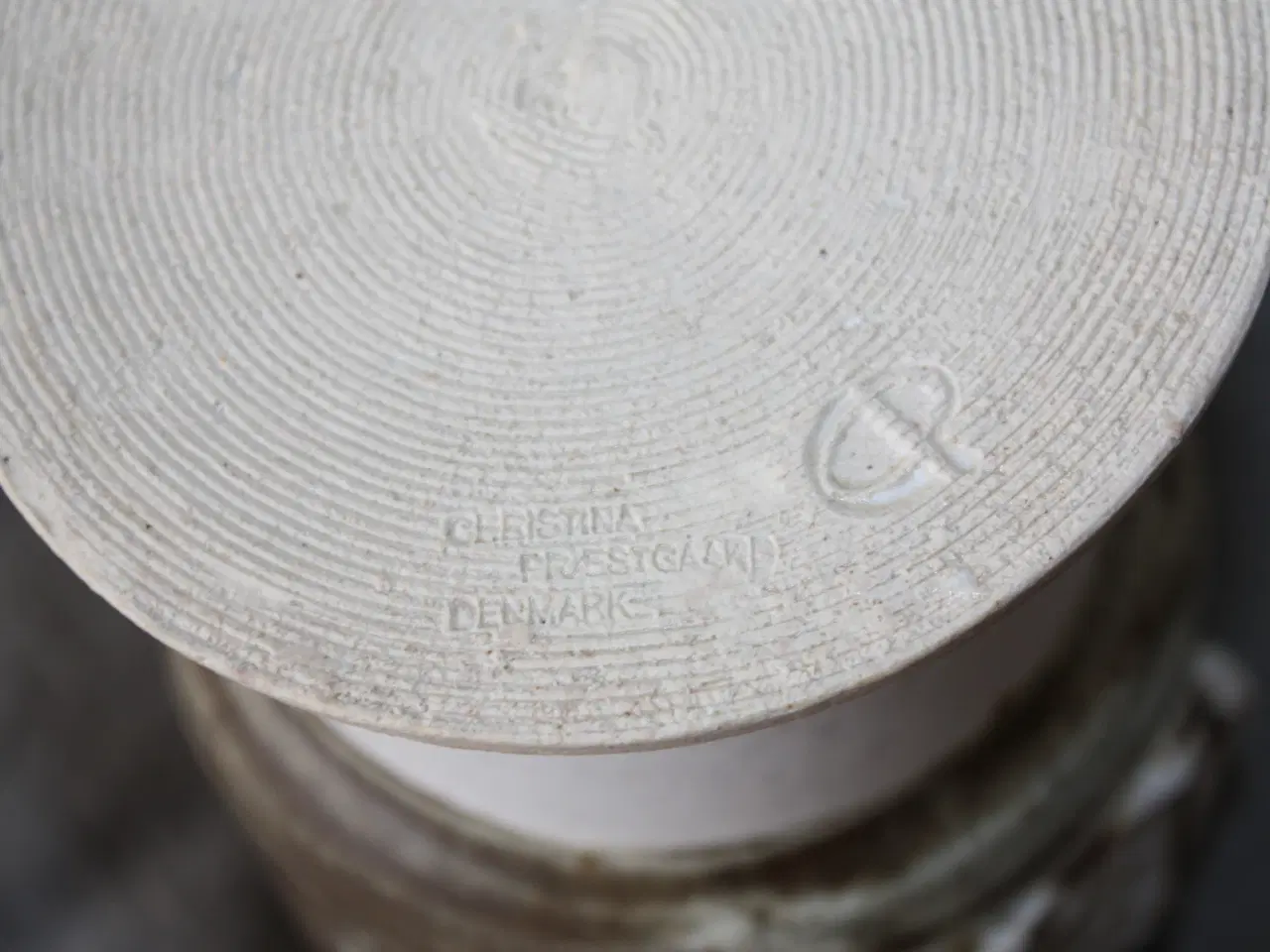 Billede 5 - Christina Præstgaard keramik vase 16,5 cm