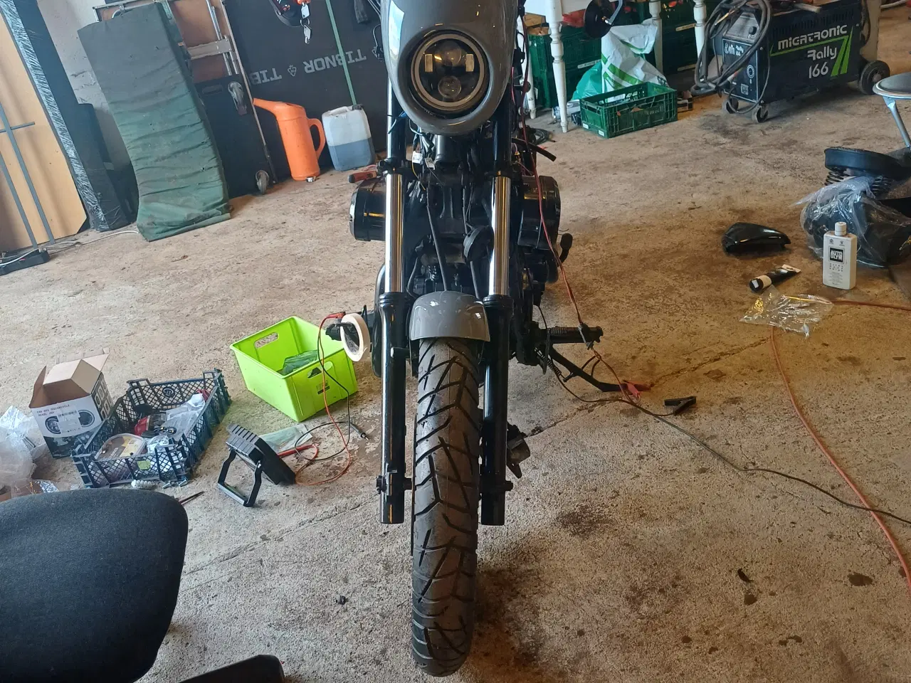 Billede 8 - Kawasaki VN750 bobber.