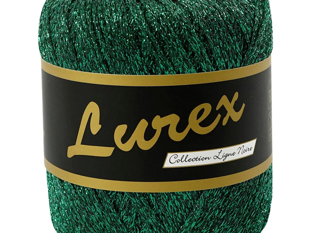 Billede 1 - Lurex Garn, L: 160 M, grøn, 25g/ 1 ngl.