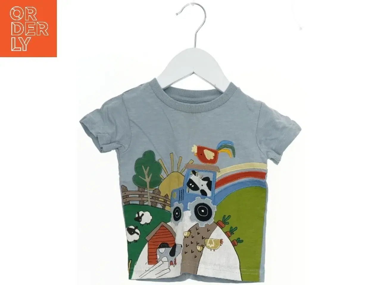 Billede 1 - T-shirt med motiver fra Next (str. 74)