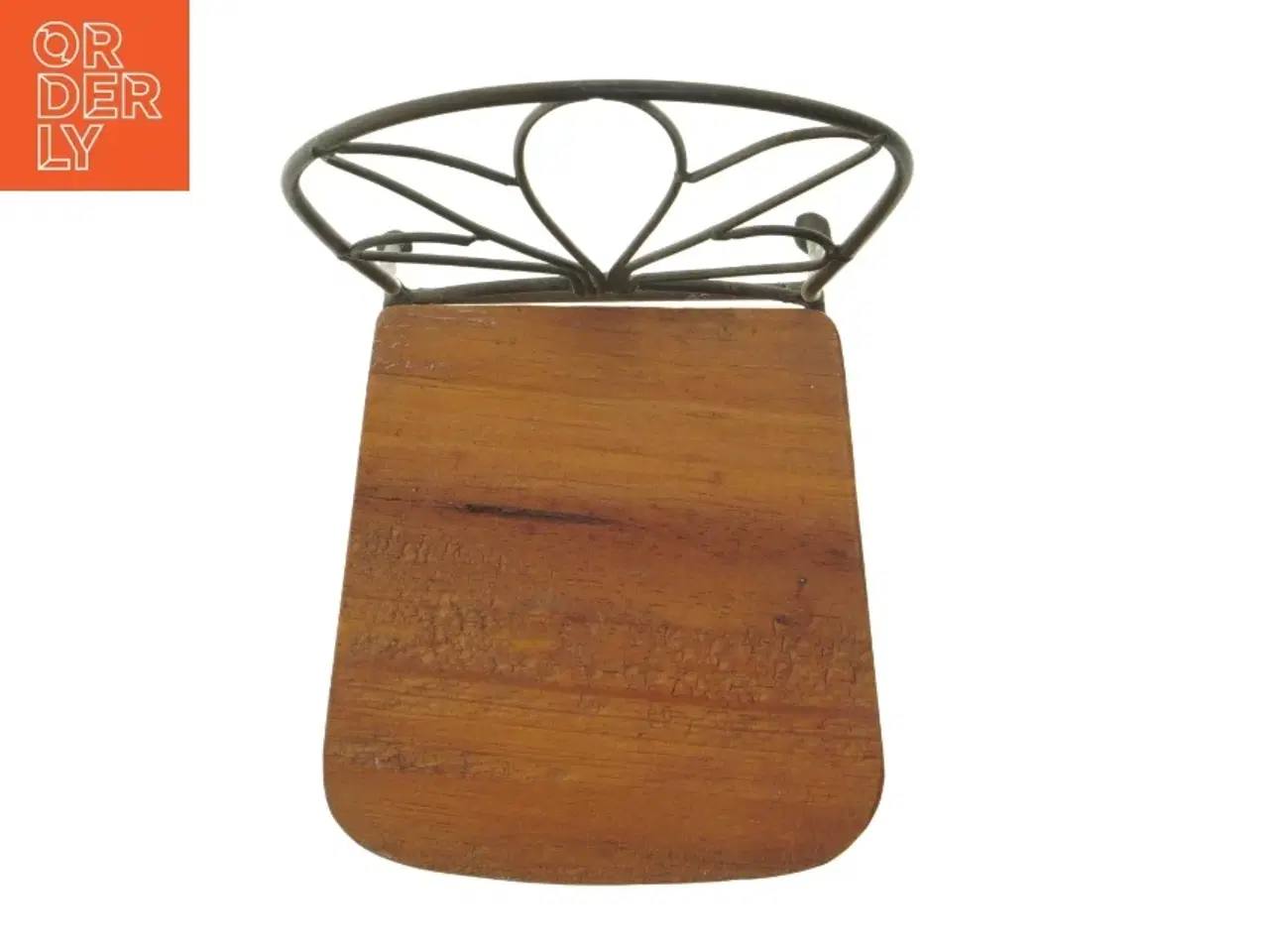 Billede 4 - Stol med metalramme (str. 43x16 cm)
