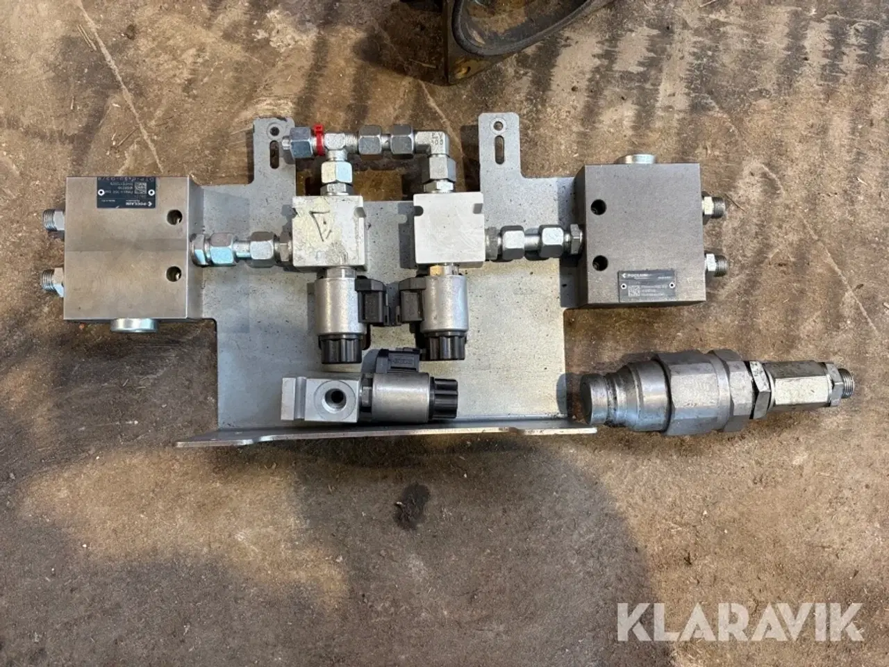 Billede 6 - Hydraulisk skydeventil samt hydraulik dele