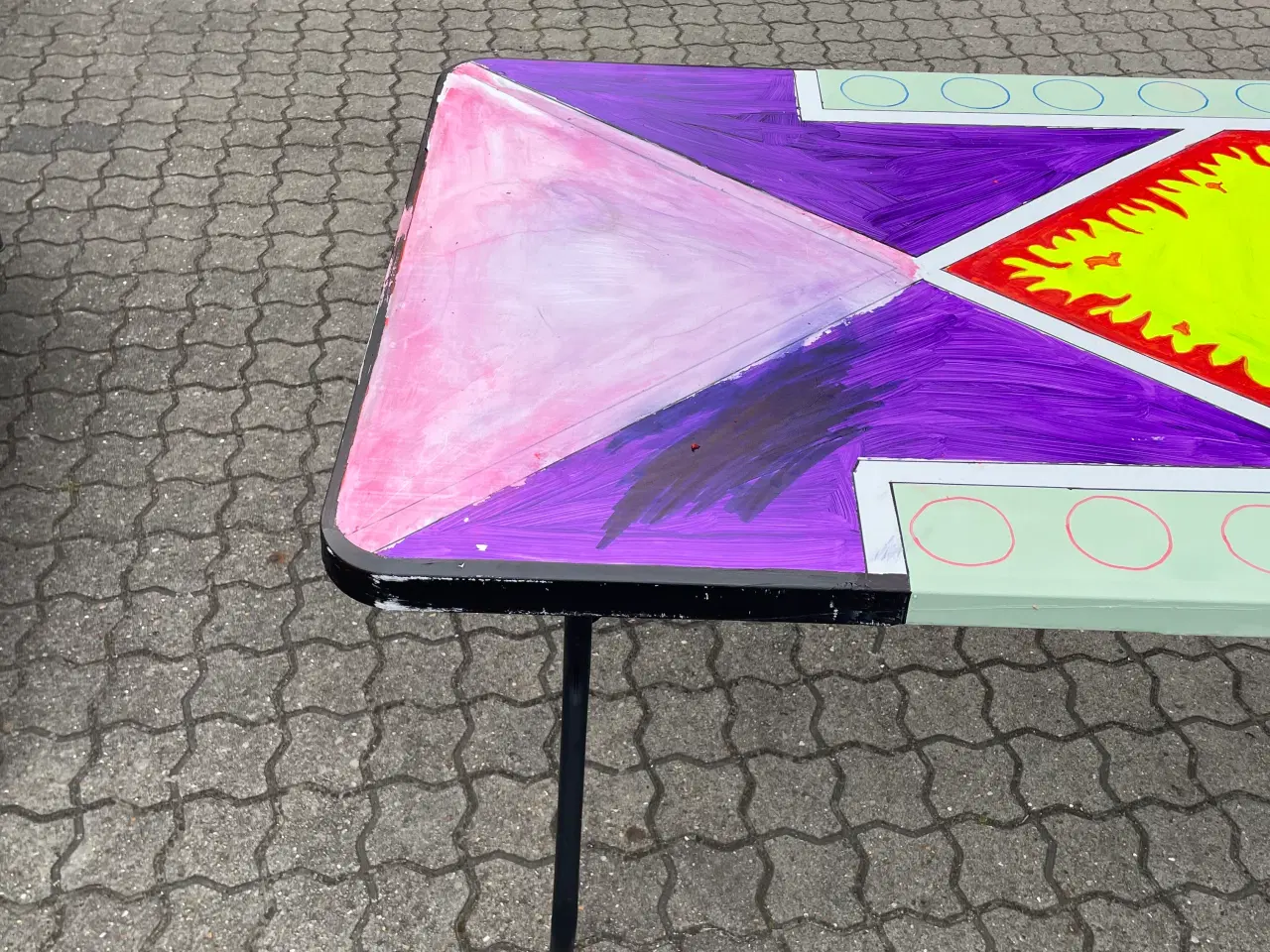 Billede 2 - Bord  som kan  bøjes