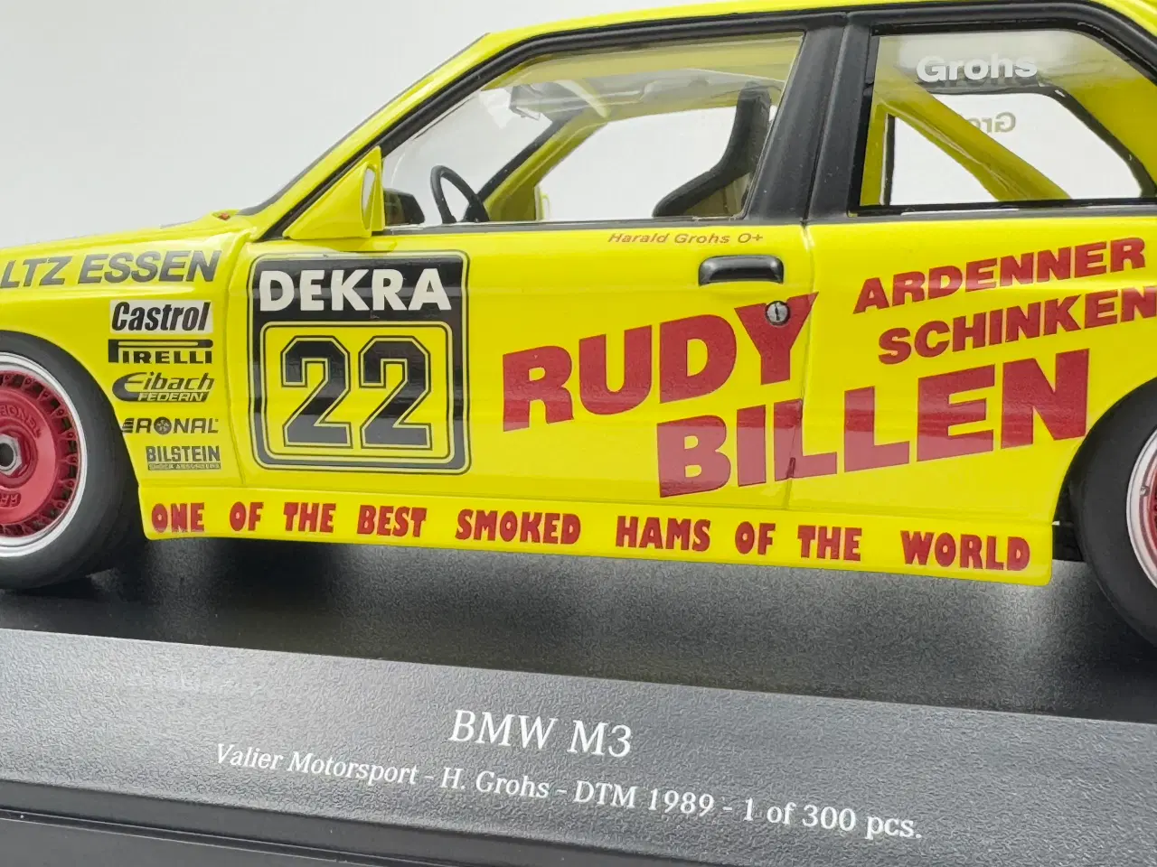 Billede 7 - 1989 BMW M3 EVO DTM E30 - Minichamps - 1:18