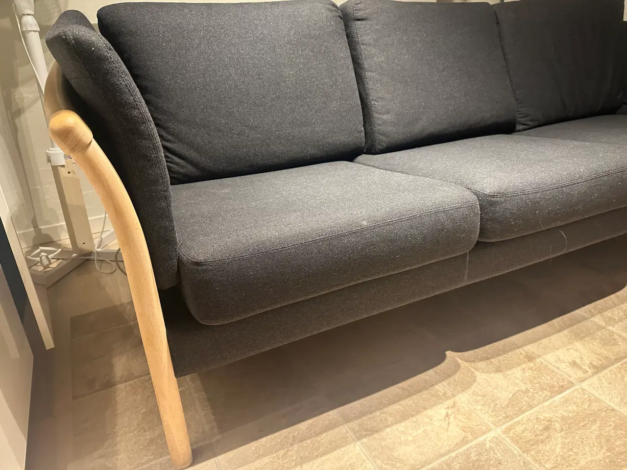 Billede 2 - Sofa - lys bøg 